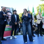 Foto Nicoloro G.   23/05/2025   Ravenna   Chiusura della campagna elettorale del PD per l' elezione del sindaco. nella foto la segretaria nazionale del PD Elly Schlein.