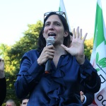 Foto Nicoloro G.   23/05/2025   Ravenna   Chiusura della campagna elettorale del PD per l' elezione del sindaco. nella foto la segretaria nazionale del PD Elly Schlein.