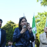 Foto Nicoloro G.   23/05/2025   Ravenna   Chiusura della campagna elettorale del PD per l' elezione del sindaco. nella foto la segretaria nazionale del PD Elly Schlein.