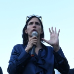Foto Nicoloro G.   23/05/2025   Ravenna   Chiusura della campagna elettorale del PD per l' elezione del sindaco. nella foto la segretaria nazionale del PD Elly Schlein.