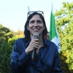 Foto Nicoloro G.   23/05/2025   Ravenna   Chiusura della campagna elettorale del PD per l' elezione del sindaco. nella foto la segretaria nazionale del PD Elly Schlein.