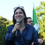 Foto Nicoloro G.   23/05/2025   Ravenna   Chiusura della campagna elettorale del PD per l' elezione del sindaco. nella foto la segretaria nazionale del PD Elly Schlein.