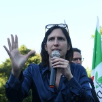 Foto Nicoloro G.   23/05/2025   Ravenna   Chiusura della campagna elettorale del PD per l' elezione del sindaco. nella foto la segretaria nazionale del PD Elly Schlein.