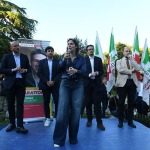 Foto Nicoloro G.   23/05/2025   Ravenna   Chiusura della campagna elettorale del PD per l' elezione del sindaco. nella foto la segretaria nazionale del PD Elly Schlein.