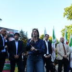 Foto Nicoloro G.   23/05/2025   Ravenna   Chiusura della campagna elettorale del PD per l' elezione del sindaco. nella foto la segretaria nazionale del PD Elly Schlein.