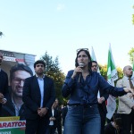 Foto Nicoloro G.   23/05/2025   Ravenna   Chiusura della campagna elettorale del PD per l' elezione del sindaco. nella foto la segretaria nazionale del PD Elly Schlein.