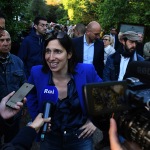 Foto Nicoloro G.   23/05/2025   Ravenna   Chiusura della campagna elettorale del PD per l' elezione del sindaco. nella foto la segretaria nazionale del PD Elly Schlein.