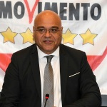 Foto Nicoloro G.  15/11/2024   Ravenna   Chiusura della campagna per le regionali dell' Emilia-Romagna del M5S che appoggia la candidatura del centro-sinistra. nella foto Giuseppe Antoci europarlamentare del M5S.