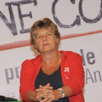 Foto Nicoloro G. 12/09/2010 Ravenna Nell' ambito della Festa Provinciale del PD incontro e dibattito con Susanna Camusso. nella foto Susanna Camusso