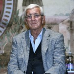 Foto Nicoloro G.   Fusignano ( Ravenna )   04/11/2021   Evento di chiusura della mostra ' Oltre il sogno. L' emozione del calcio totale di Arrigo Sacchi '. Dialogo fra tre allenatori sul calcio di ieri, di oggi e di domani. nella foto Marcello Lippi.