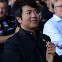 Foto Nicoloro G.   29/06/2015  Milano    Esibizione pomeridiana del grande pianista cinese Lang Lang, ambasciatore di Expo 2015. nella foto il pianista Lang Lang.