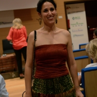 Foto Nicoloro G.  29/06/2015   Milano   Nell' ambito di Expo 2015 un evento organizzato da We- Women for Expo e da Oxfam Italia dal titolo " Io ho visto donne... "', perchè si deve partire dalle donne per abbattere le barriere e battere la povertà. nella foto la scrittrice Pulsatilla.