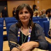 Foto Nicoloro G.  29/06/2015   Milano   Nell' ambito di Expo 2015 un evento organizzato da We- Women for Expo e da Oxfam Italia dal titolo " Io ho visto donne... "', perchè si deve partire dalle donne per abbattere le barriere e battere la povertà. nella foto la scrittrice Beatrice Masini.