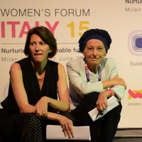 Foto Nicoloro G.  29/06/2015   Milano   Nell' ambito di Expo 2015 un evento organizzato da We- Women for Expo dal titolo " Nurturing a sustainable future "'. nella foto Claudia Parzani, presidente Valore D, e presidente onorario di Women for Expo.