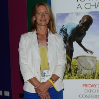 Foto Nicoloro G.  03/07/2015   Milano   Nell' ambito di Expo 2015 un evento organizzato da We- Women for Expo e da Save the Children dal titolo " Starting from girls ", ossia investire sulle ragazze per sconfiggere la malnutrizione. nella foto Jasmine Whitbread, CEO di Save the Children Internazionale.