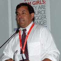 Foto Nicoloro G.  03/07/2015   Milano   Nell' ambito di Expo 2015 un evento organizzato da We- Women for Expo e da Save the Children dal titolo " Starting from girls ", ossia investire sulle ragazze per sconfiggere la malnutrizione. nella foto Claudio Tesauro, presidente di Save the Children Italia.