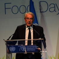 Foto Nicoloro G.   16/10/2015    Milano  In occasione della Giornata Mondiale dell' Alimentazione si e' svolto in Expo un incontro al quale hanno preso parte il Capo di Stato e il segretario generale delle Nazioni Unite. nella foto il sindco Giuliano Pisapia.