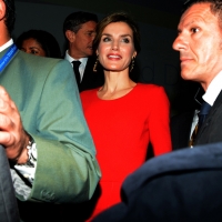 Foto Nicoloro G.   16/10/2015    Milano  In occasione della Giornata Mondiale dell\' Alimentazione si e\' svolto in Expo un incontro al quale hanno preso parte il Capo di Stato e il segretario generale delle Nazioni Unite. nella foto la regina Letizia di Spagna.