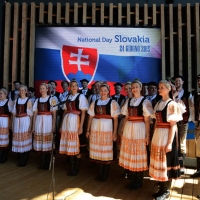 Foto Nicoloro G.  24/06/2015  Milano    Nell\' ambito di Expo 2015 si è svolta la Giornata Nazionale della Slovacchia. nella foto un coro in costumi tradizionali.