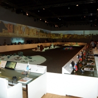 Foto Nicoloro G.  31/07/2015   Milano    Nell' ambito di Expo 2015 si svolge la Conferenza Internazionale dei ministri della Cultura di piÃ¹ di 80 paesi presenti. nella foto una veduta del salone della Conferenza.