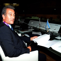 Foto Nicoloro G.  31/07/2015   Milano    Nell' ambito di Expo 2015 si svolge la Conferenza Internazionale dei ministri della Cultura di piÃ¹ di 80 paesi presenti. nella foto il ministro di Israele.