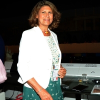 Foto Nicoloro G.  31/07/2015   Milano    Nell' ambito di Expo 2015 si svolge la Conferenza Internazionale dei ministri della Cultura di piÃ¹ di 80 paesi presenti. nella foto la presidente della Commissione Cultura del Parlamento Europeo Silvia Costa.