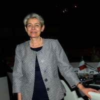 Foto Nicoloro G.  31/07/2015   Milano    Nell' ambito di Expo 2015 si svolge la Conferenza Internazionale dei ministri della Cultura di piÃ¹ di 80 paesi presenti. nella foto la direttrice generale UNESCO Irina Bokova.