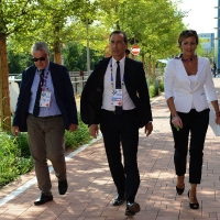 Foto Nicoloro G.  31/07/2015   Milano    Nell\' ambito di Expo 2015 si svolge la Conferenza Internazionale dei ministri della Cultura di piÃ¹ di 80 paesi presenti. nella foto il commissario unico di Expo Giuseppe Sala.
