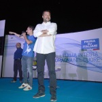 Foto Nicoloro G.   03/08/2019   Cervia ( Ra )   Festa della Lega Romagna. nella foto il ministro e segretario federale della Lega Matteo Salvini.