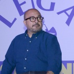 Foto Nicoloro G.   03/08/2019   Cervia ( Ra )   Festa della Lega Romagna. nella foto il direttore del TG2 Gennaro Sangiuliano.