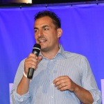 Foto Nicoloro G.   31/07/2020   Cervia ( Ra )  Prima serata della Festa della Lega Romagna. nella foto il segretario della Lega Romagna Jacopo Morrone.