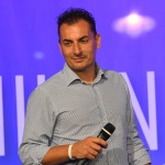 Foto Nicoloro G.   31/07/2020   Cervia ( Ra )  Prima serata della Festa della Lega Romagna. nella foto il segretario della Lega Romagna Jacopo Morrone.