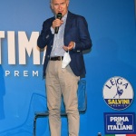 Foto Nicoloro G.   04/08/2020  Cervia ( RA )   Ultima giornata della Festa della Lega Romagna. nella foto il giornalista Maurizio Belpietro.