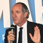 Foto Nicoloro G.   04/08/2020  Cervia ( RA )   Ultima giornata della Festa della Lega Romagna. nella foto il governatore del Veneto Luca Zaia.