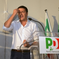 Foto Nicoloro G. 30/08/2013 Borgo Sisa ( Ravenna ) Festa del PD con l’ intervento del sindaco di Firenze Matteo Renzi. nella foto Matteo Renzi 