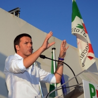 Foto Nicoloro G. 30/08/2013 Borgo Sisa ( Ravenna ) Festa del PD con l’ intervento del sindaco di Firenze Matteo Renzi. nella foto Matteo Renzi  