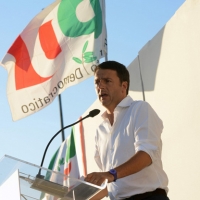 Foto Nicoloro G. 30/08/2013 Borgo Sisa ( Ravenna ) Festa del PD con l’ intervento del sindaco di Firenze Matteo Renzi. nella foto Matteo Renzi  