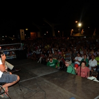 Foto Nicoloro G.  25/07/2015  Cervia ( Ravenna )  Festa Nazionale della Lega Nord Romagna. nella foto il leader della Lega Nord Matteo Salvini.