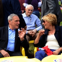 Foto Nicoloro G. 25/04/2013 Marzabotto ( Bologna ) Celebrazione della Festa della Liberazione in questo paese che durante la Seconda guerra mondiale subì una strage perpetrata dai nazisti. nella foto Pietro Grasso – Maria Fedele