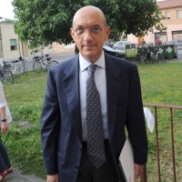 Foto Nicoloro G. 17/06/2011 Bagnacavallo (RA) " Festa della politica " organizzata dal PD tra dibattiti, mostre e cucina regionale. nella Marco Follini