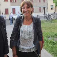 Foto Nicoloro G. 17/06/2011 Bagnacavallo (RA) " Festa della politica " organizzata dal PD tra dibattiti, mostre e cucina regionale. nella foto Flavia Perina