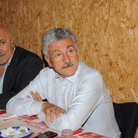 Foto Nicoloro G. 17/06/2011 Bagnacavallo (RA) " Festa della politica " organizzata dal PD tra dibattiti, mostre e cucina regionale. nella foto Massimo D'Alema