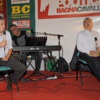 Foto Nicoloro G. 17/06/2011 Bagnacavallo (RA) " Festa della politica " organizzata dal PD tra dibattiti, mostre e cucina regionale. nella foto Luca Sofri – Massimo D'Alema