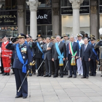 Foto Nicoloro G. 02/06/2011 Milano Celebrazione della Festa della Repubblica in piazza Duomo alla presenza delle piu\' alte cariche dell\' amministrazione e delle Forze Armate. nella foto Nello Barale