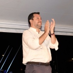 Foto Nicoloro G.   31/07/2022   Cervia ( RA  )   Festa della Lega Romagna. nella foto il leader della Lega Matteo Salvini.