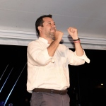 Foto Nicoloro G.   31/07/2022   Cervia ( RA  )   Festa della Lega Romagna. nella foto il leader della Lega Matteo Salvini.