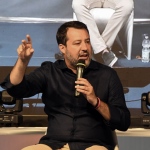 Foto Nicoloro G.   30/07/2023   Cervia ( RA )   Festa della Lega Romagna. nella foto il ministro Matteo Salvini.