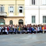 Foto Nicoloro G. 04/11/2022   Ravenna   Festa dell\' Unità Nazionale e delle Forze Armate. nella foto rilevante la presenza di scolari alla manifestazione.