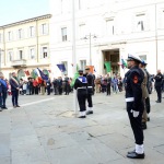 Foto Nicoloro G. 04/11/2022   Ravenna   Festa dell\' Unità Nazionale e delle Forze Armate. nella foto momenti dell\' alzabandiera.