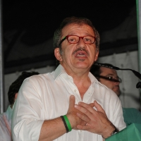 Foto Nicoloro G. 26/07/2012 Marina di Ravenna Il neo segretario federale Roberto Maroni interviene alla festa nazionale della Lega Nord Romagna. nella foto Roberto Maroni